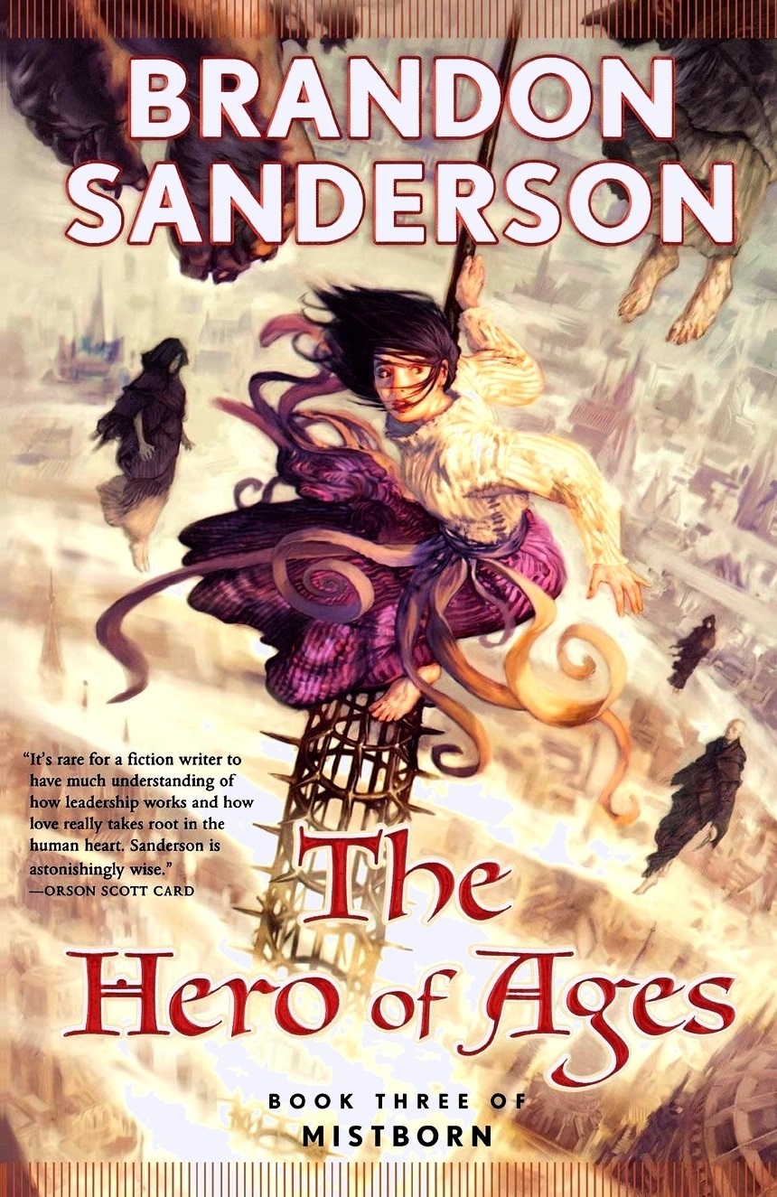 Book cover for The Hero of Ages (Mistborn, #3)