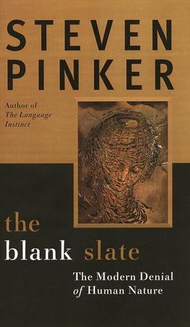 Book cover for The Blank Slate: The Modern Denial of Human Nature