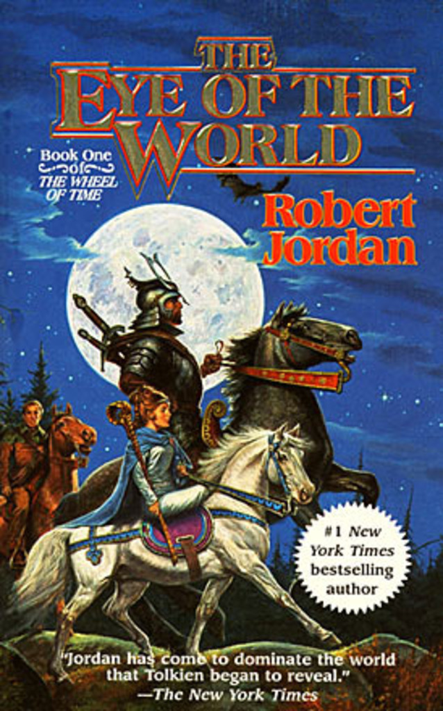 Book cover for The Eye of the World (The Wheel of Time, #1)