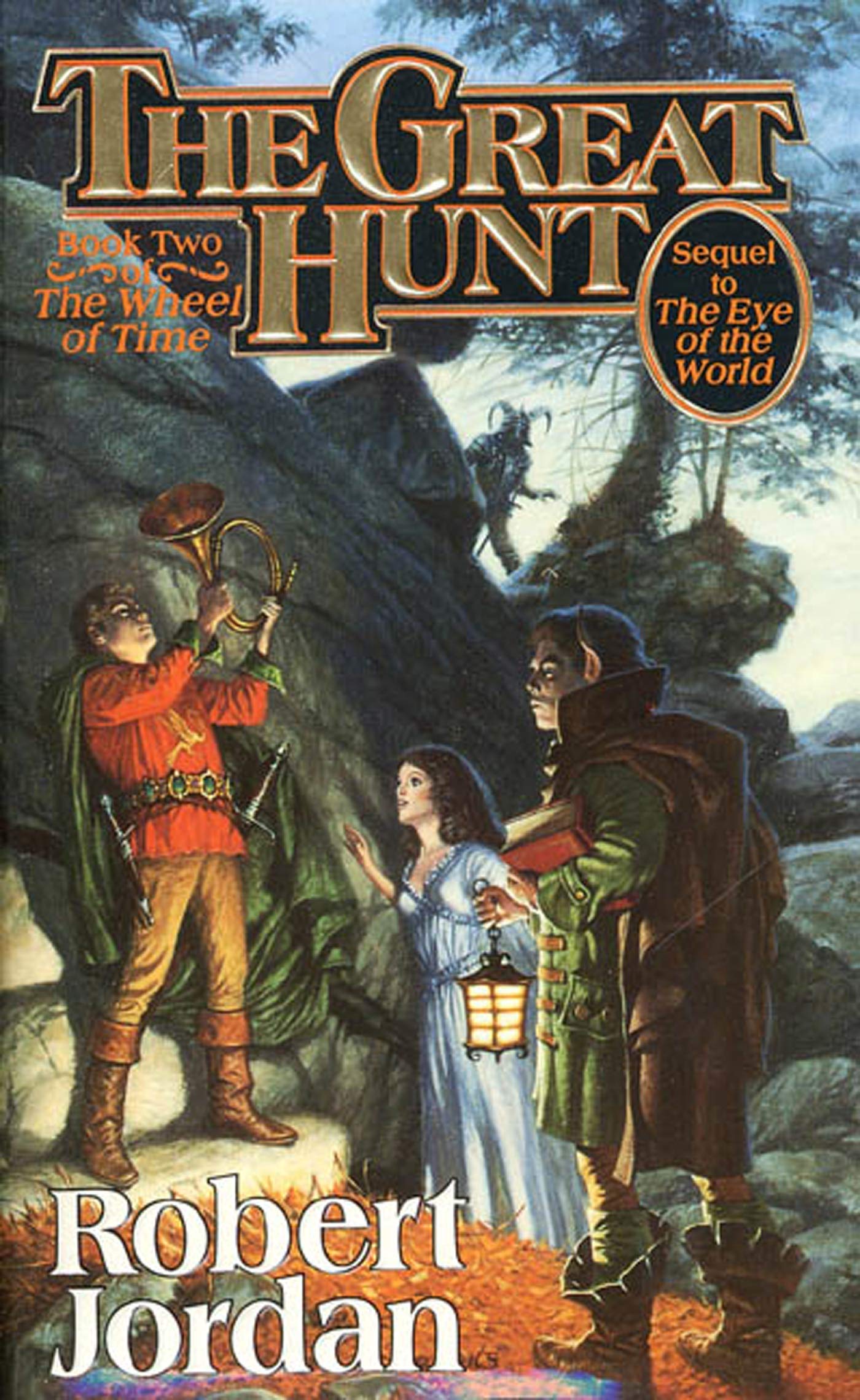Book cover for The Great Hunt (The Wheel of Time, #2)