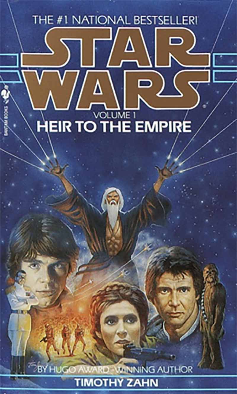Book cover for Heir to the Empire (Star Wars: The Thrawn Trilogy, #1)