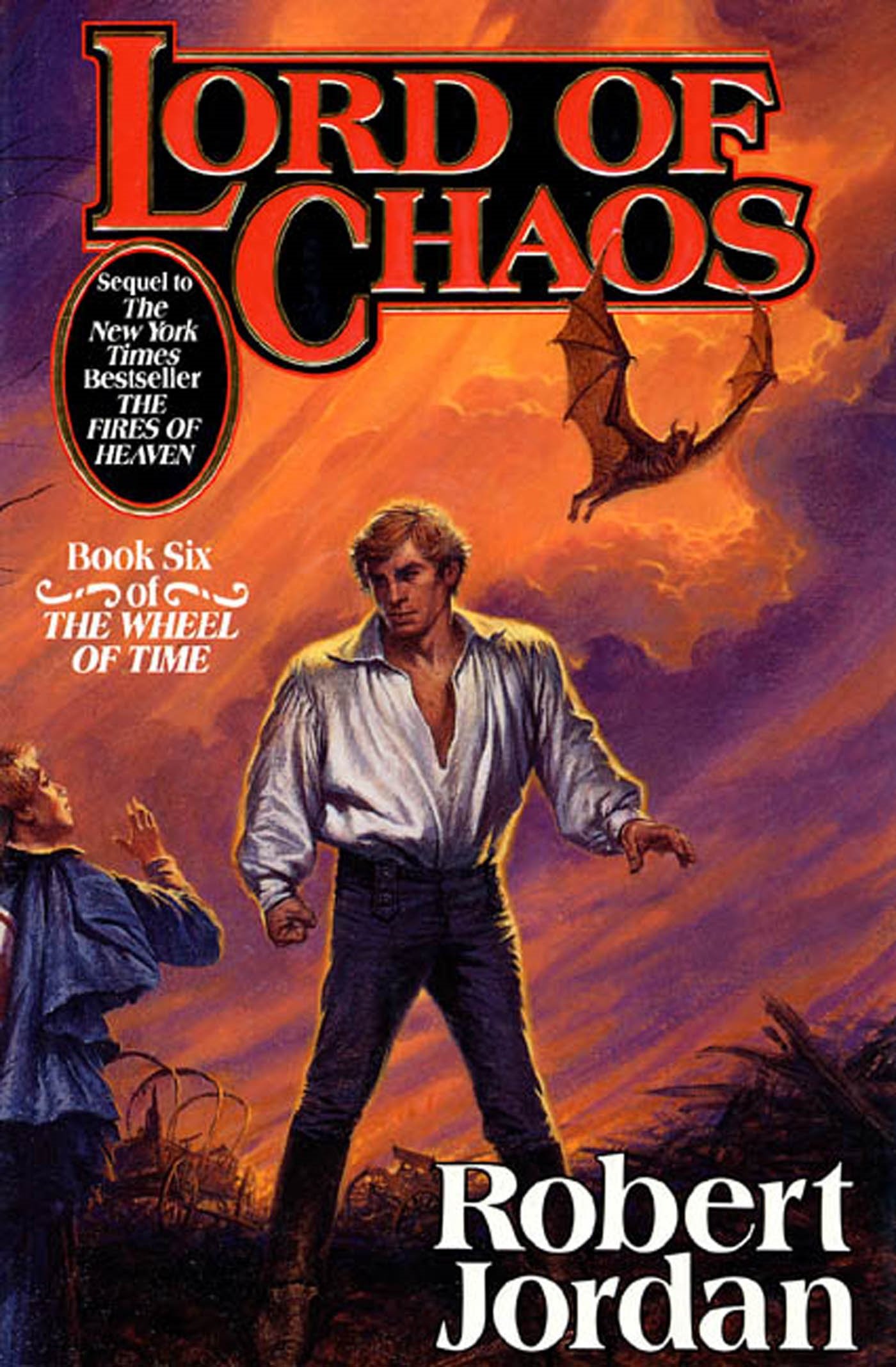 Book cover for Lord of Chaos (The Wheel of Time, #6)