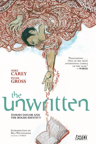 Book cover for The Unwritten, Vol. 1: Tommy Taylor and the Bogus Identity