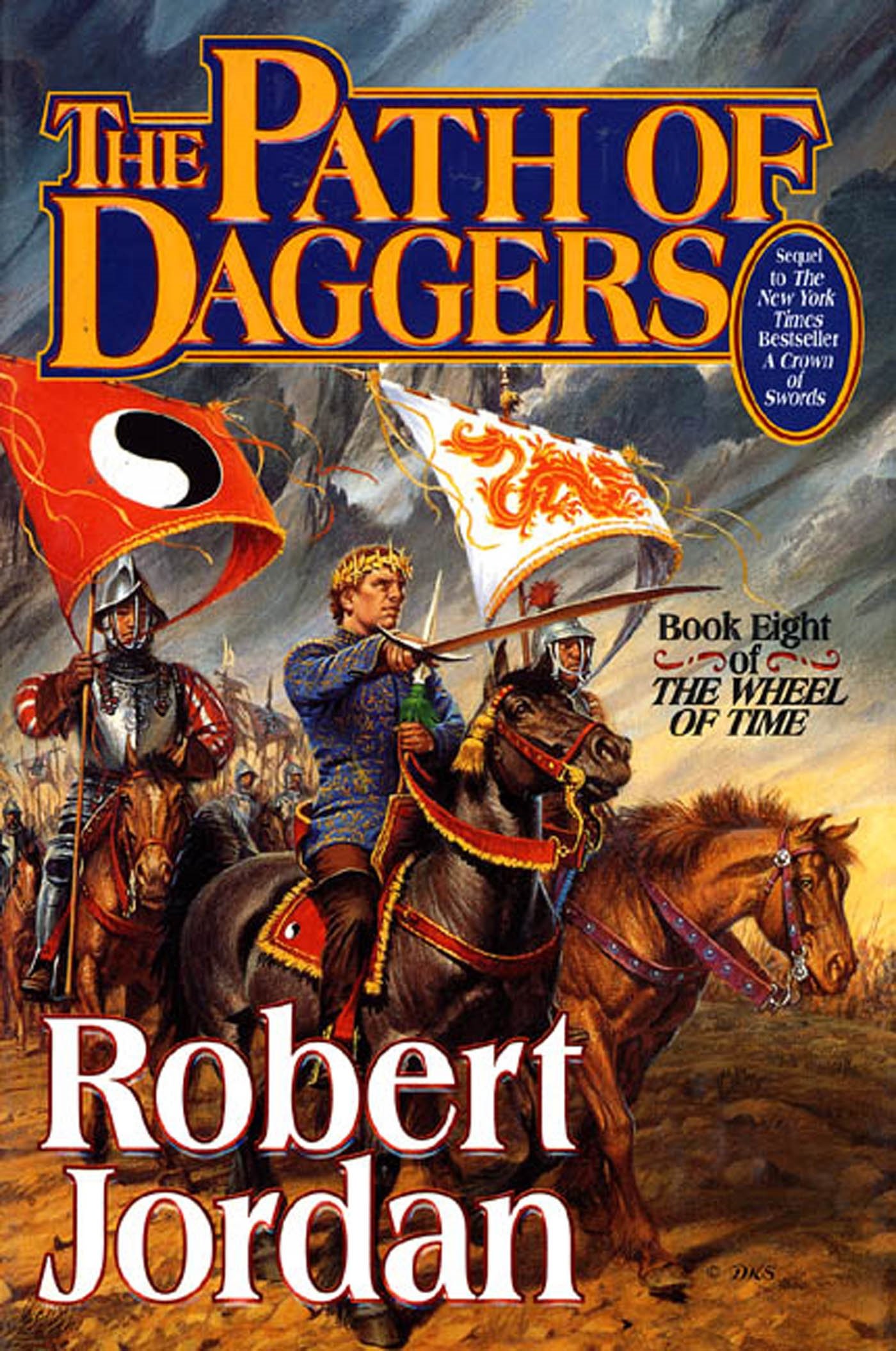 Book cover for The Path of Daggers (The Wheel of Time, #8)