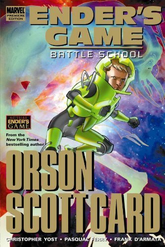 Book cover for Ender's Game, Volume 1: Battle School (Ender's Saga)