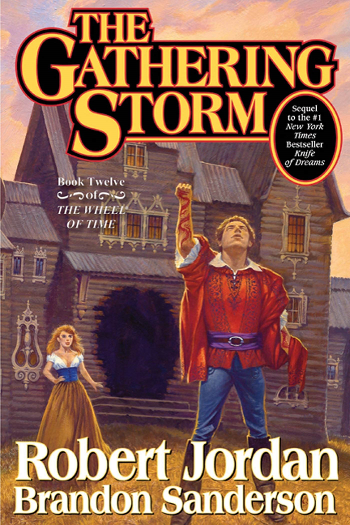Book cover for The Gathering Storm (The Wheel of Time, #12)