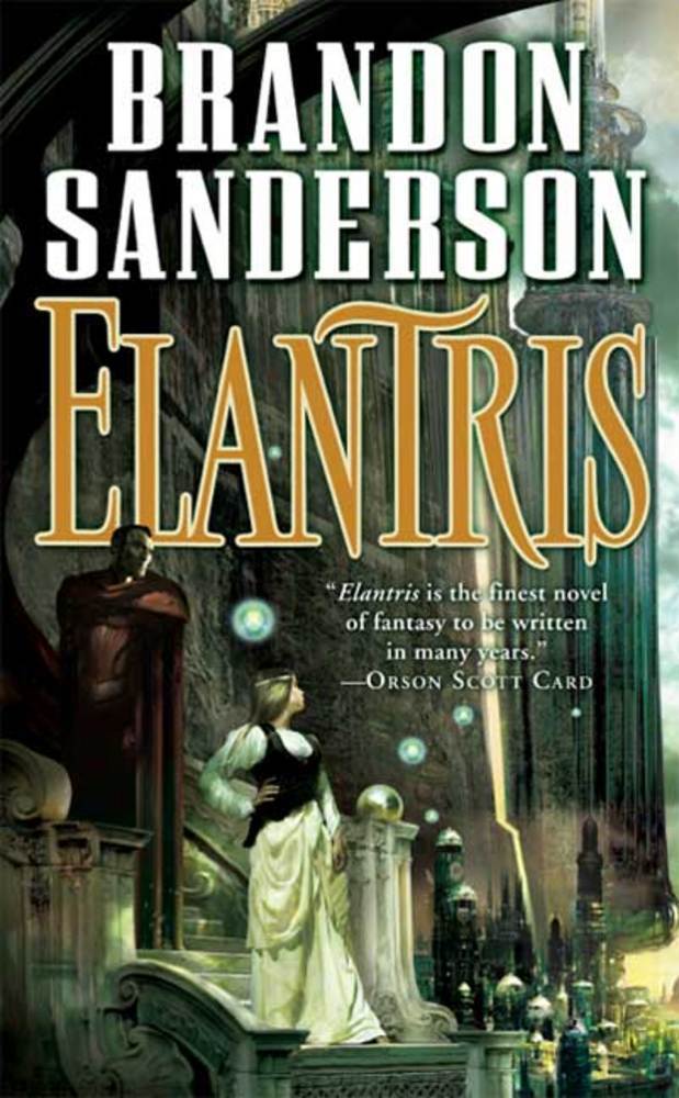 Book cover for Elantris (Elantris, #1)