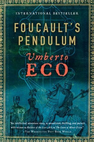 Book cover for Foucault’s Pendulum