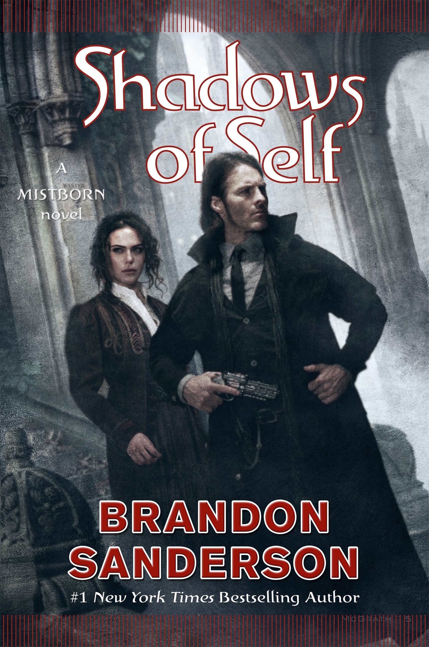 Book cover for Shadows of Self (Mistborn, #5)