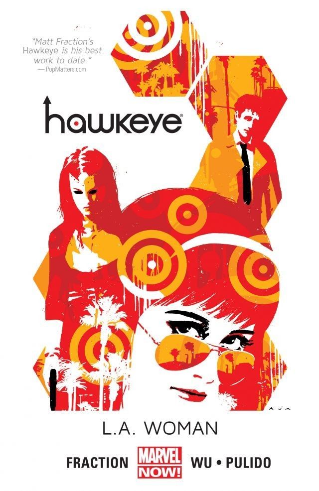 Book cover for Hawkeye, Volume 3: L.A. Woman