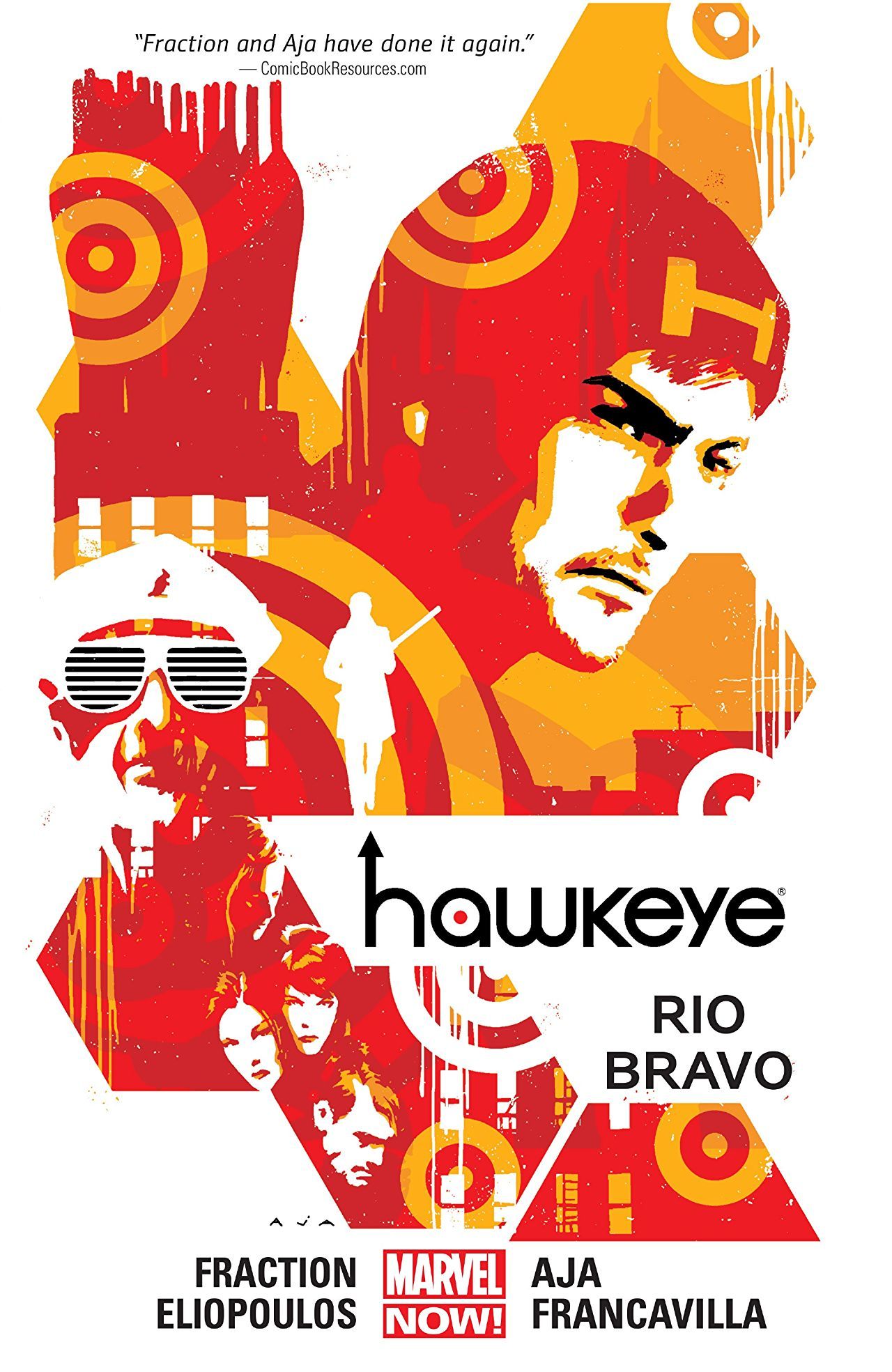 Book cover for Hawkeye, Volume 4: Rio Bravo