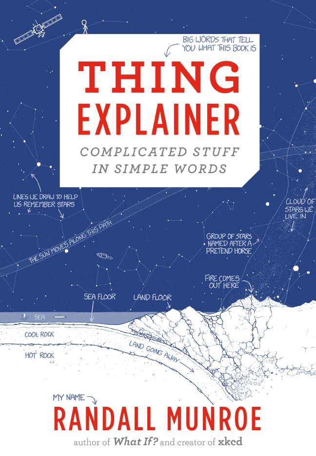 Book cover for Thing Explainer: Complicated Stuff in Simple Words