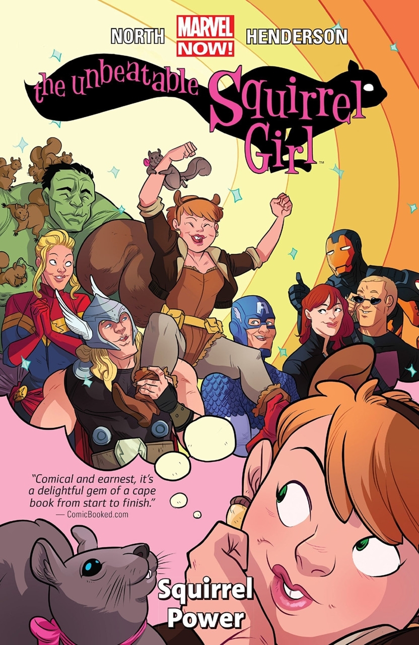 Book cover for The Unbeatable Squirrel Girl, Vol. 1: Squirrel Power