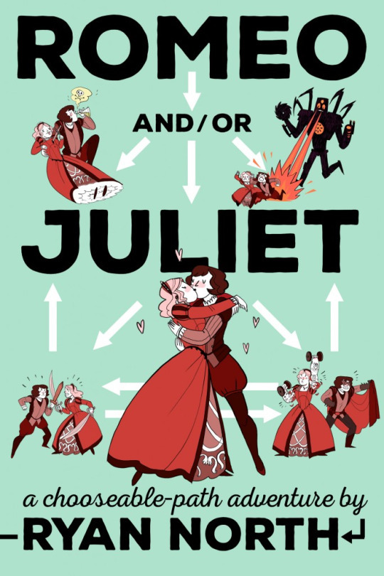 Book cover for Romeo and/or Juliet: A Chooseable-Path Adventure