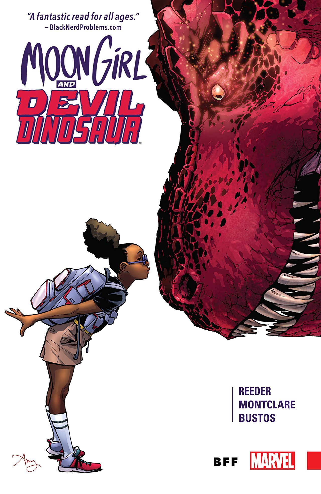 Book cover for Moon Girl and Devil Dinosaur, Vol. 1: BFF