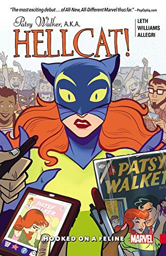 Book cover for Patsy Walker, A.K.A. Hellcat!, Volume 1: Hooked on a Feline