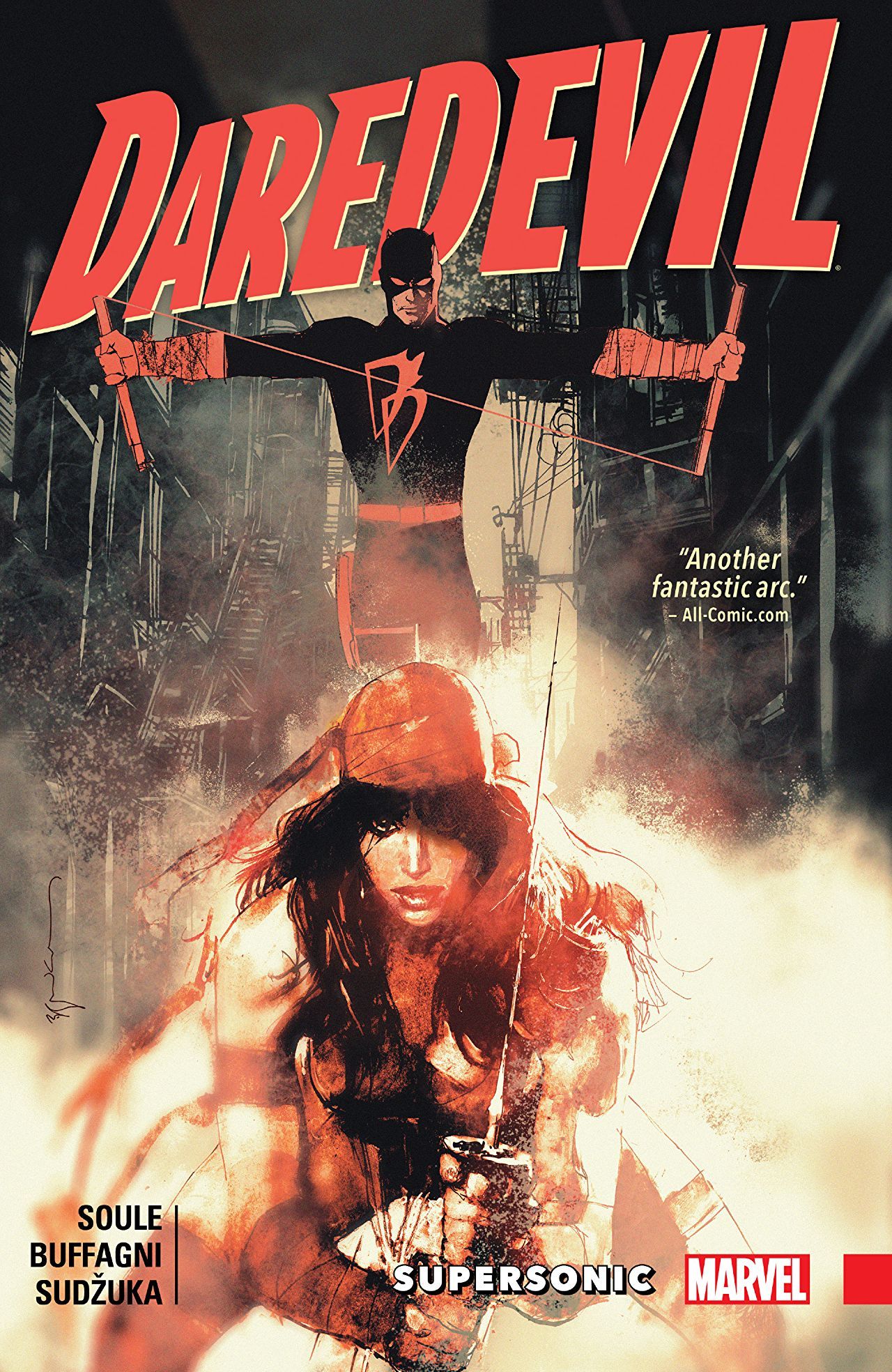 Book cover for Daredevil: Back in Black, Vol. 2: Supersonic