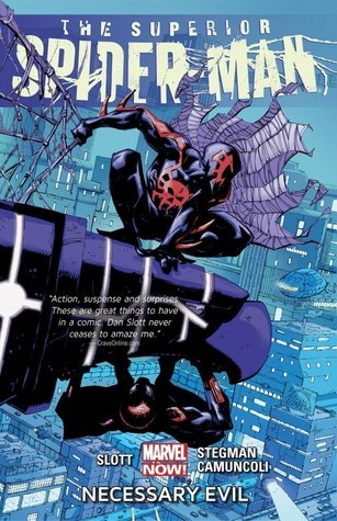 Book cover for The Superior Spider-Man, Vol. 4: Necessary Evil