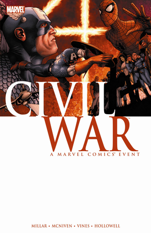 Book cover for Civil War: A Marvel Comics Event