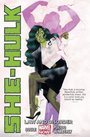Book cover for She-Hulk, Volume 1: Law and Disorder