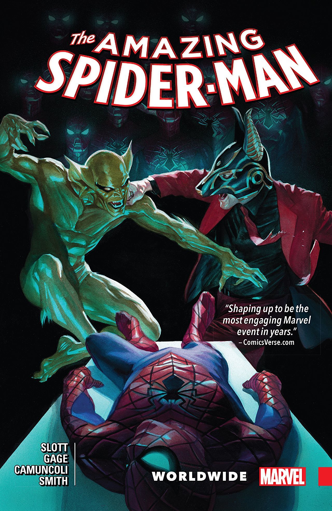 Book cover for The Amazing Spider-Man: Worldwide, Vol. 5