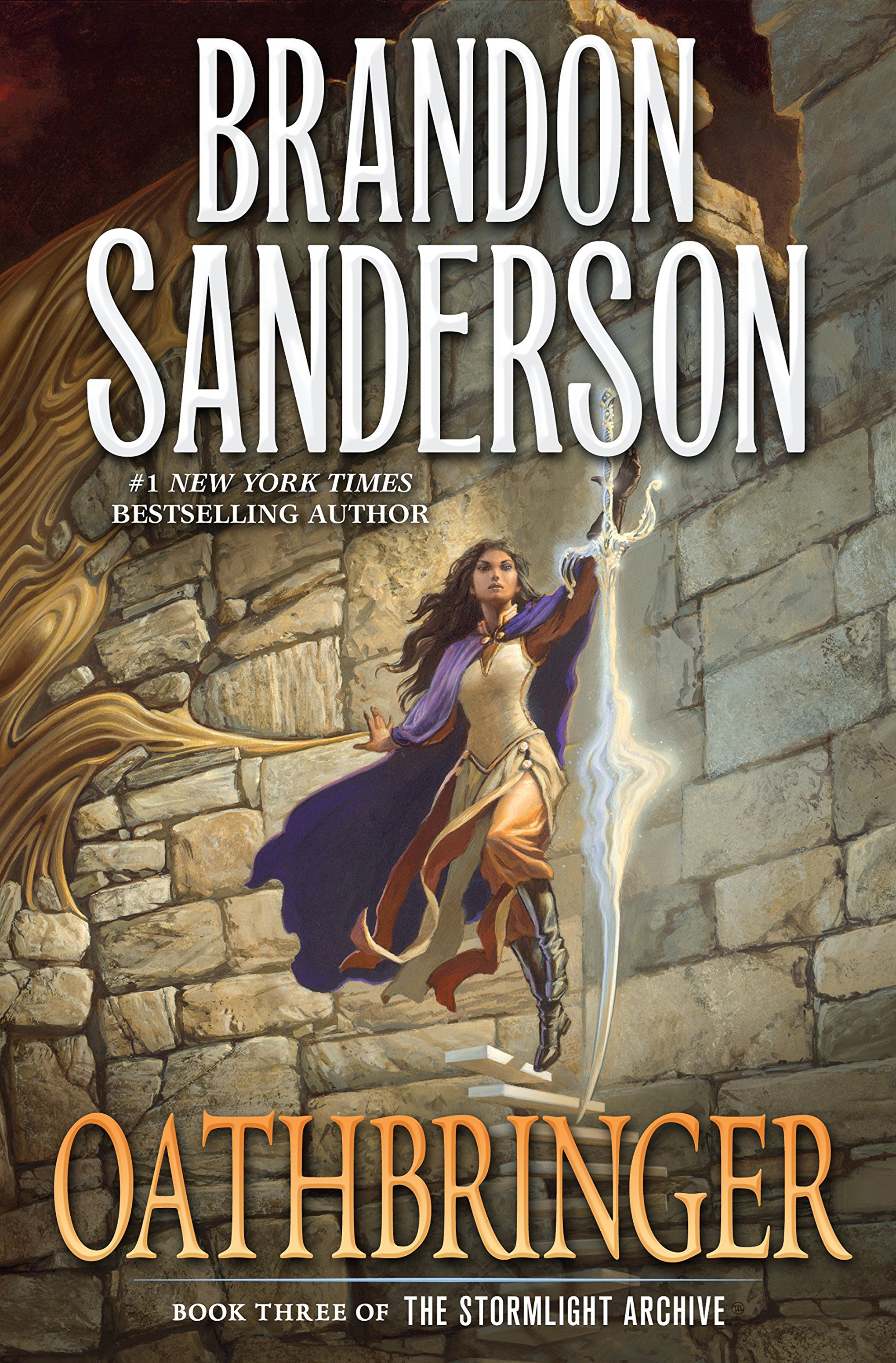 Book cover for Oathbringer (The Stormlight Archive, #3)