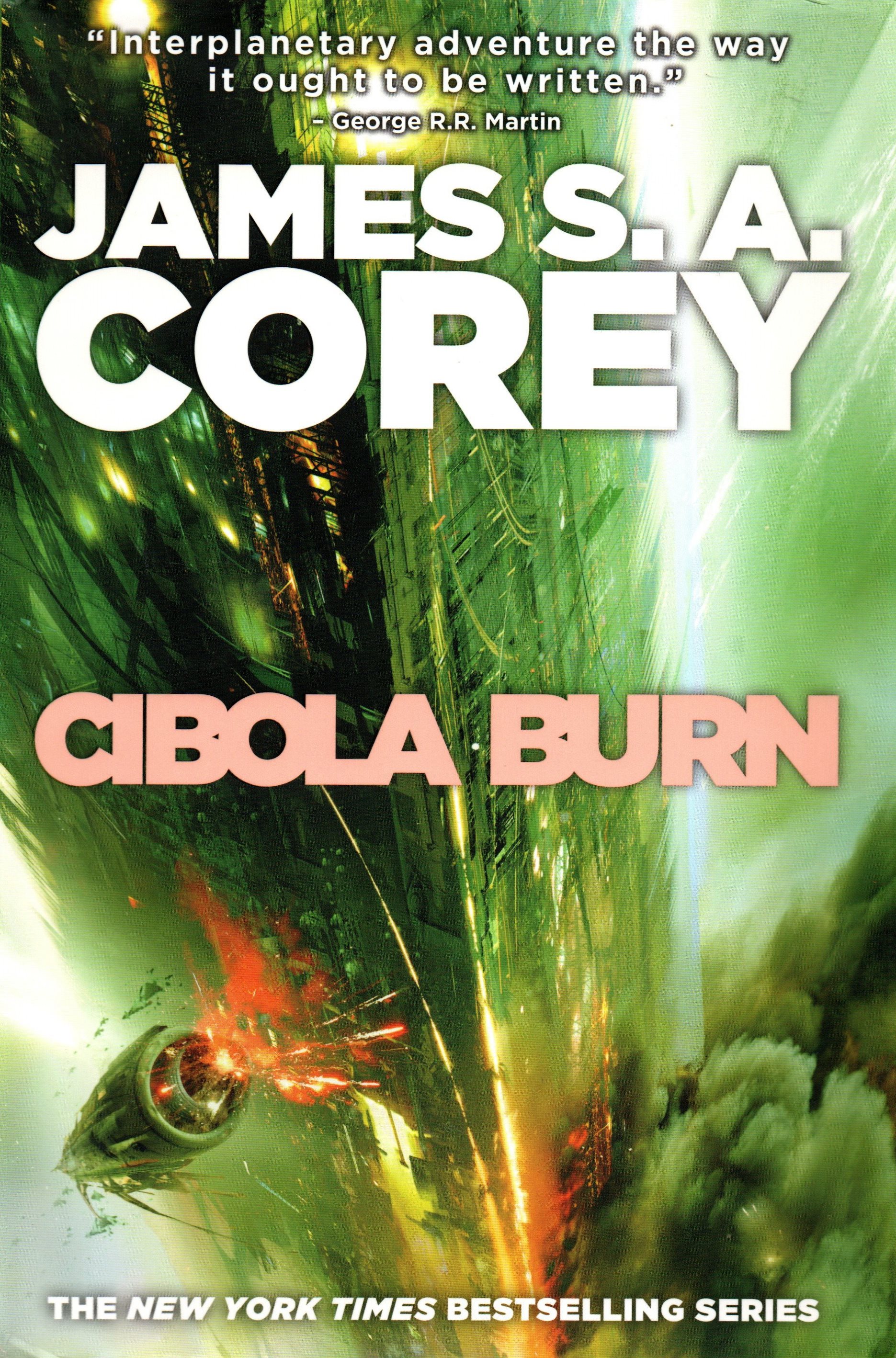 Book cover for Cibola Burn (The Expanse, #4)