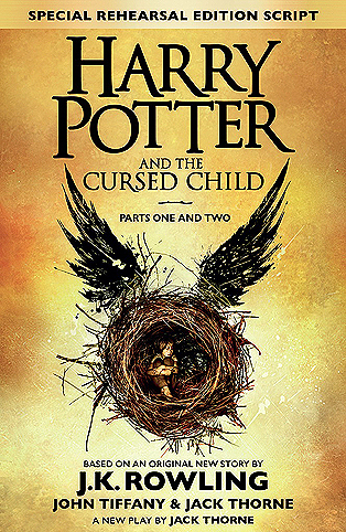 Book cover for Harry Potter and the Cursed Child: Parts One and Two (Harry Potter, #8)