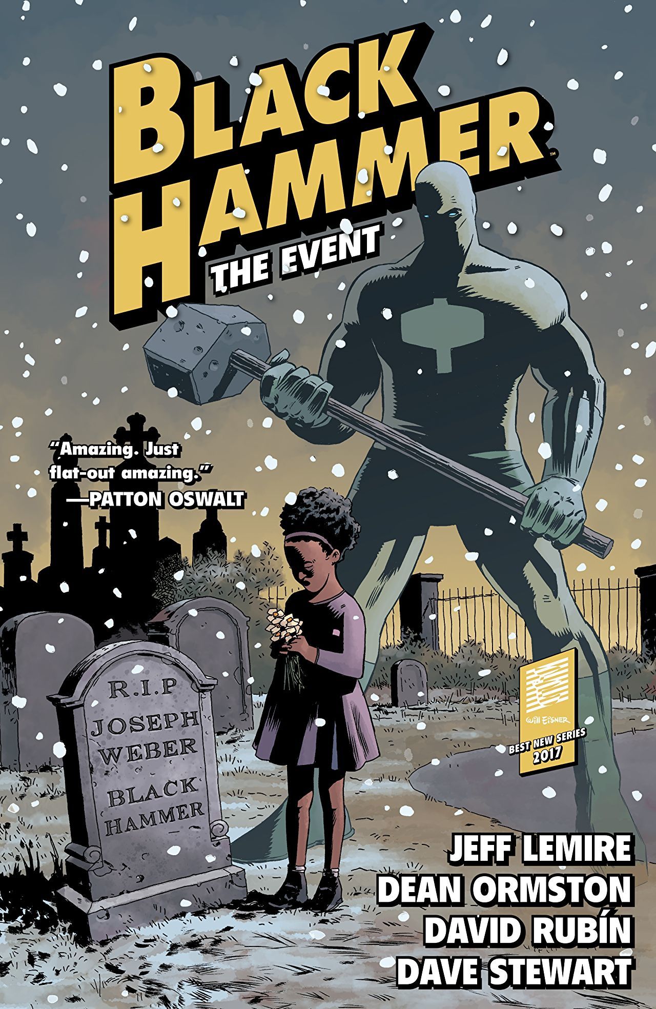 Book cover for Black Hammer, Vol. 2: The Event