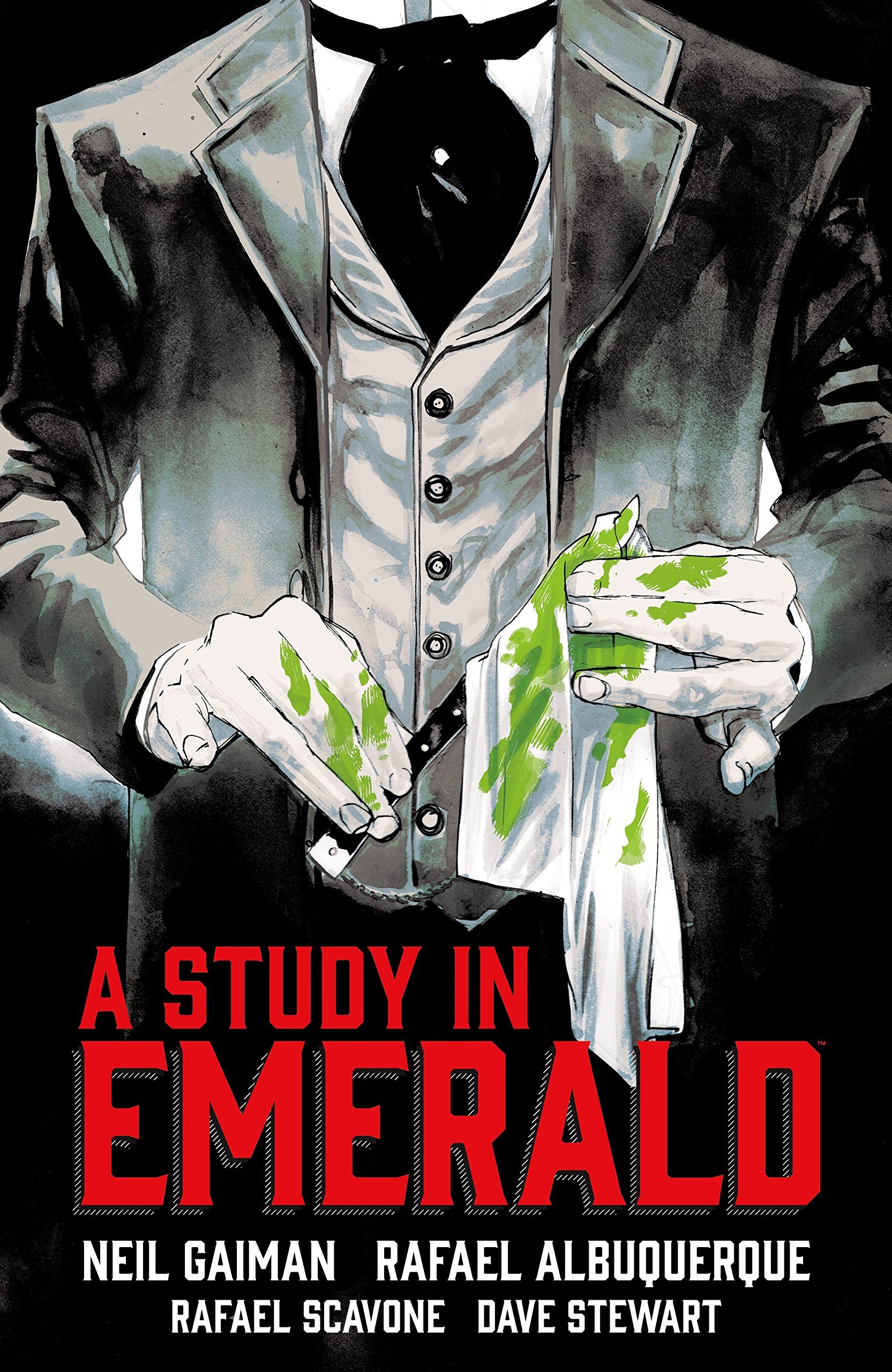 Book cover for A Study in Emerald