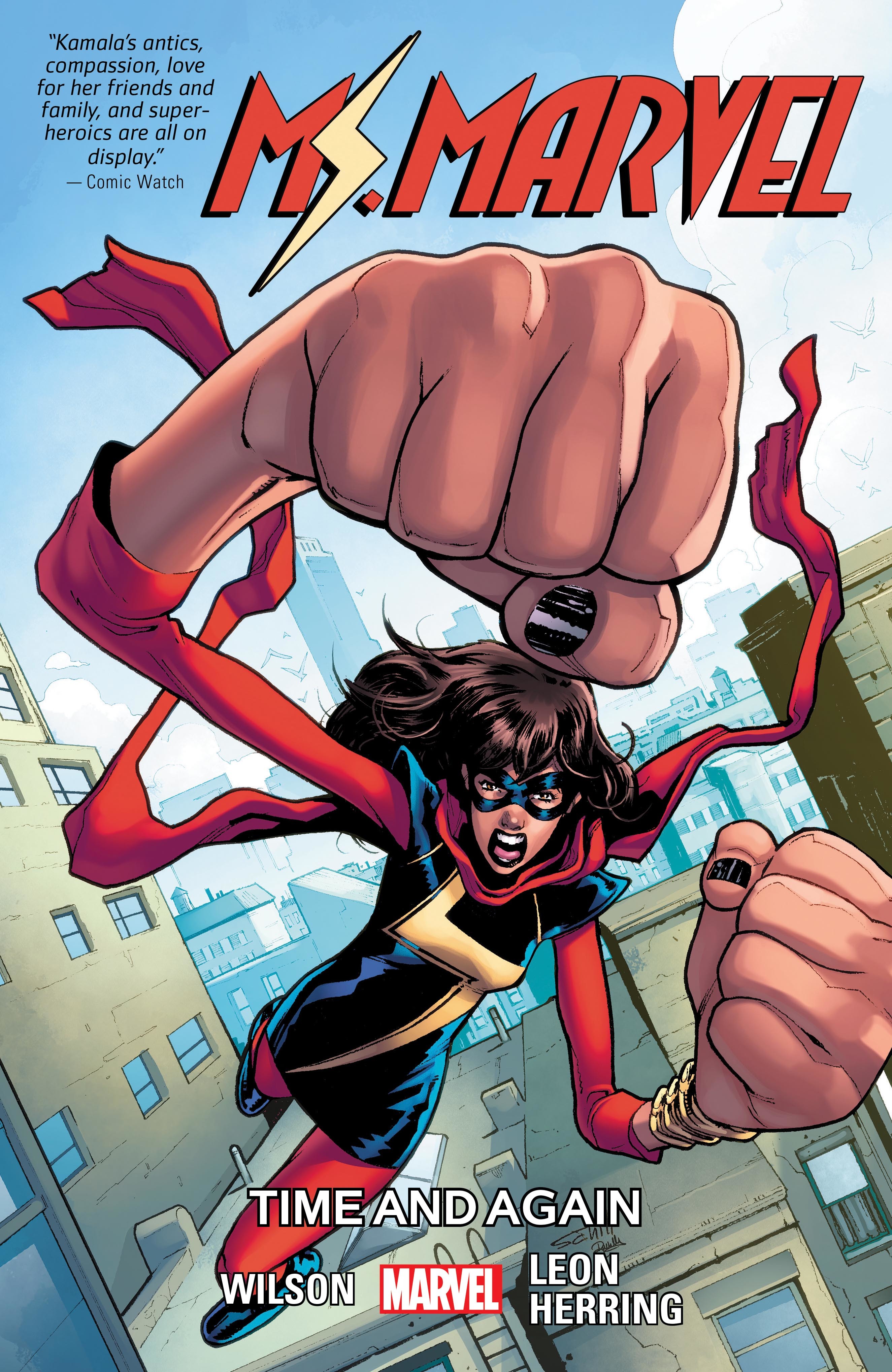 Book cover for Ms. Marvel, Vol. 10: Time and Again