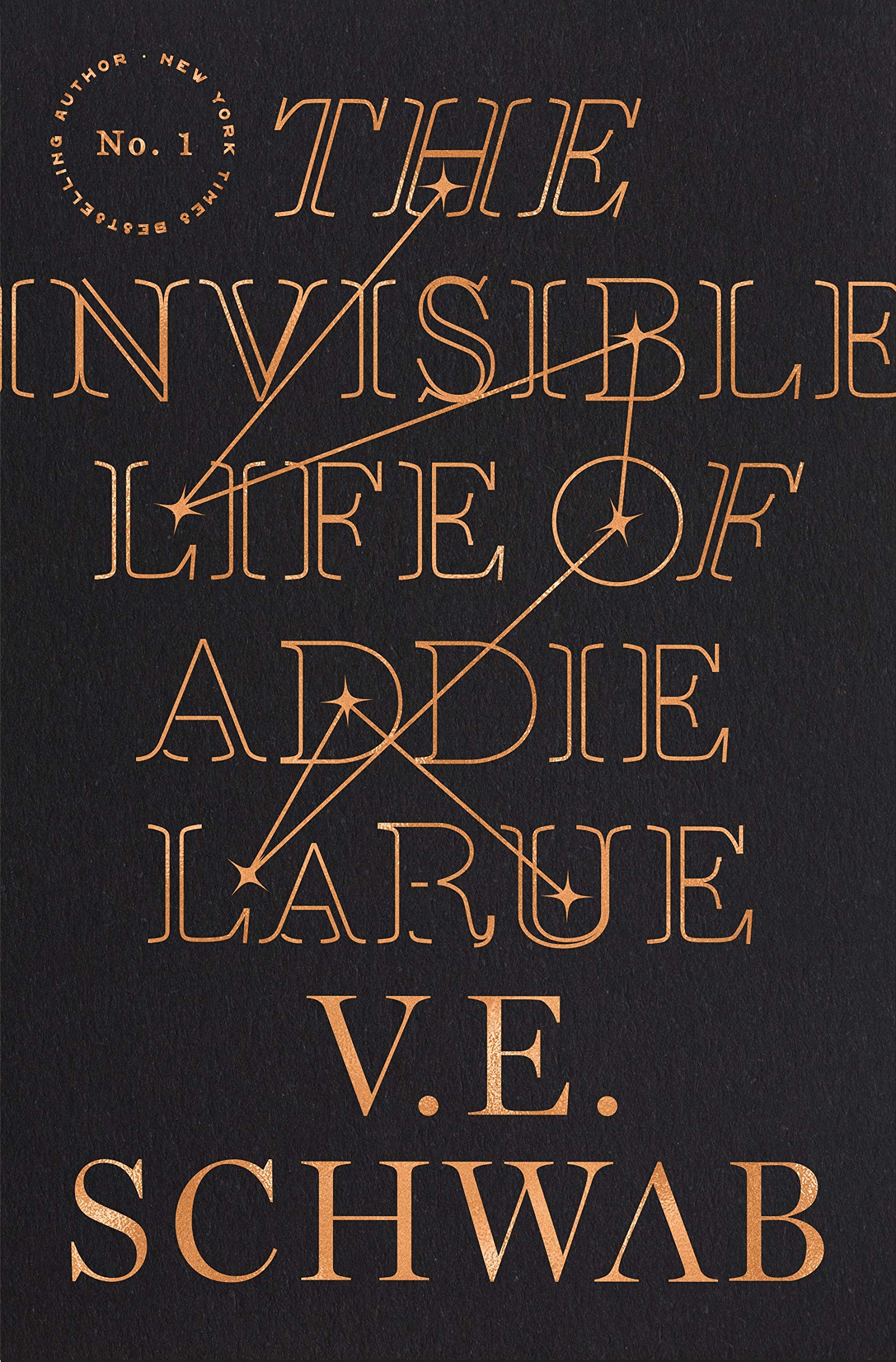 Book cover for The Invisible Life of Addie LaRue