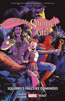 Book cover for The Unbeatable Squirrel Girl, Vol. 9: Squirrels Fall Like Dominoes