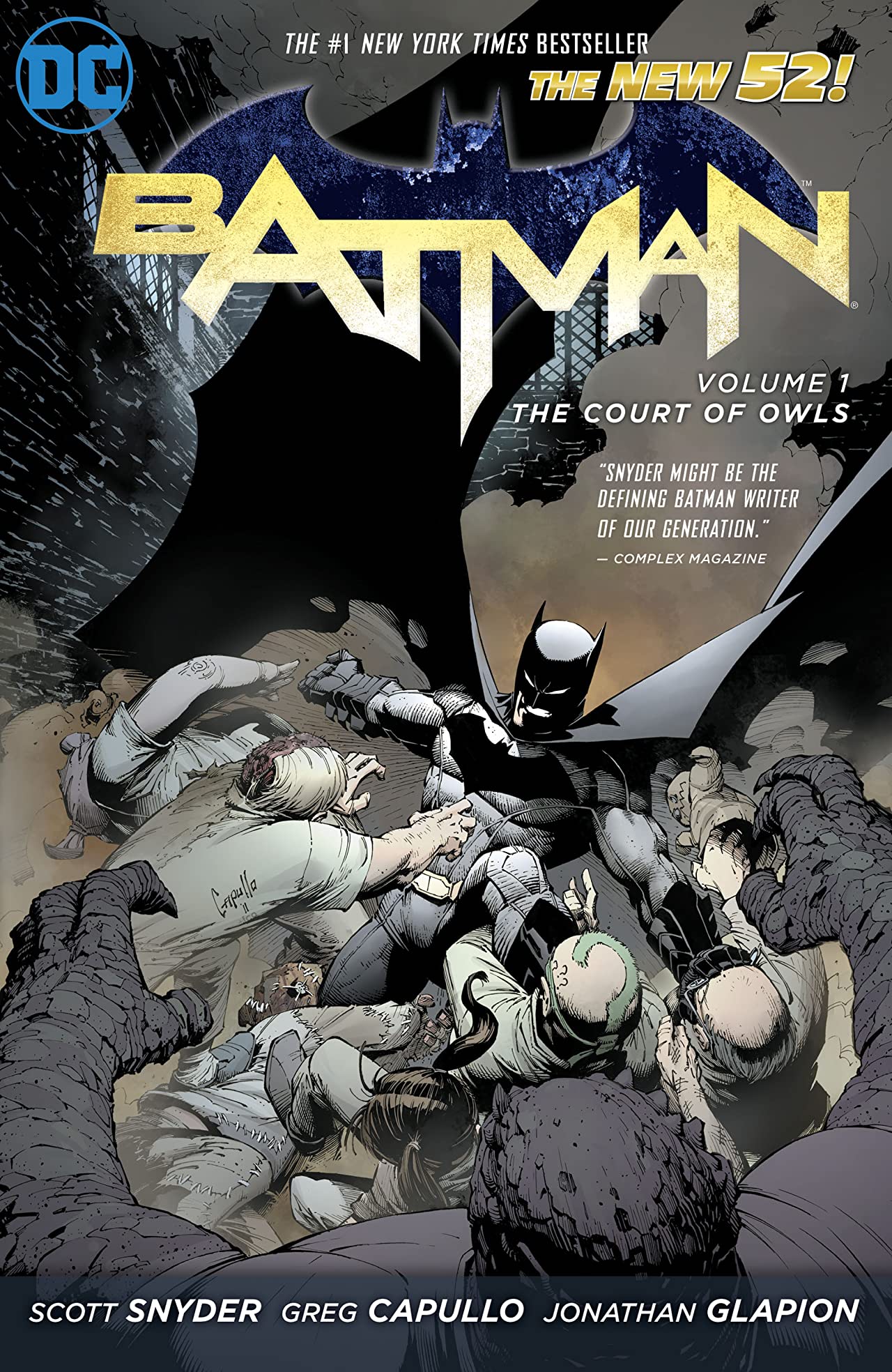 Book cover for Batman, Volume 1: The Court of Owls