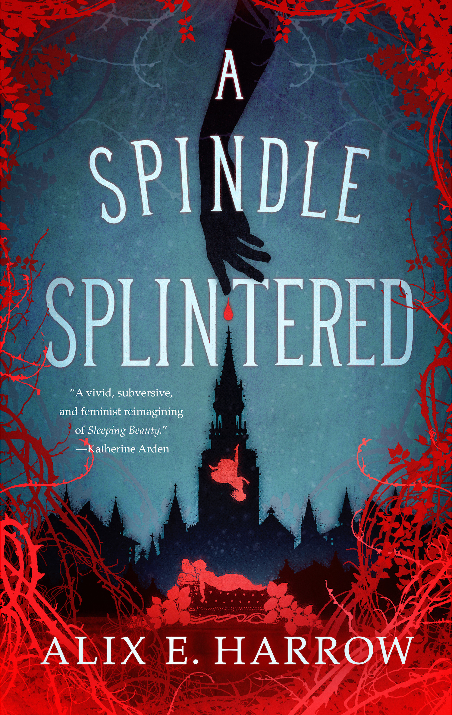 Book cover for A Spindle Splintered (Fractured Fables, #1)