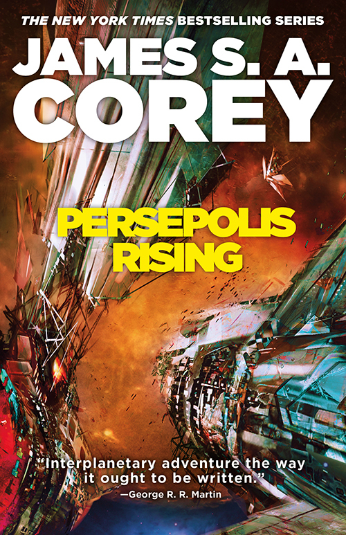 Book cover for Persepolis Rising (The Expanse, #7)