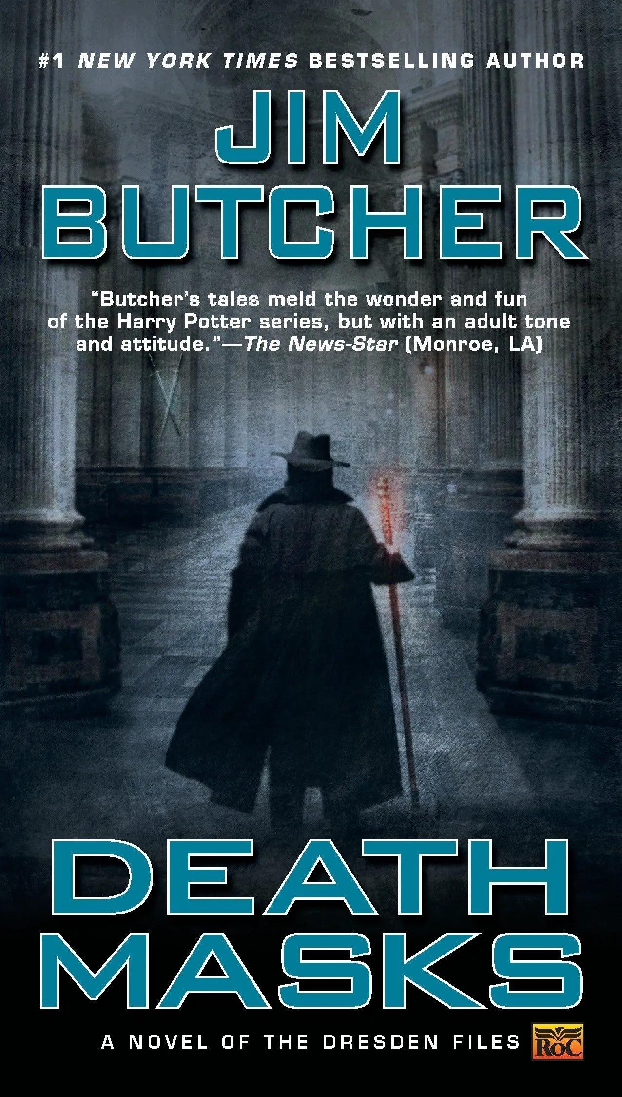 Book cover for Death Masks (The Dresden Files, #5)