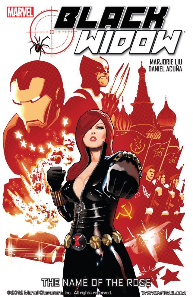 Book cover for Black Widow, Vol. 1: The Name of the Rose