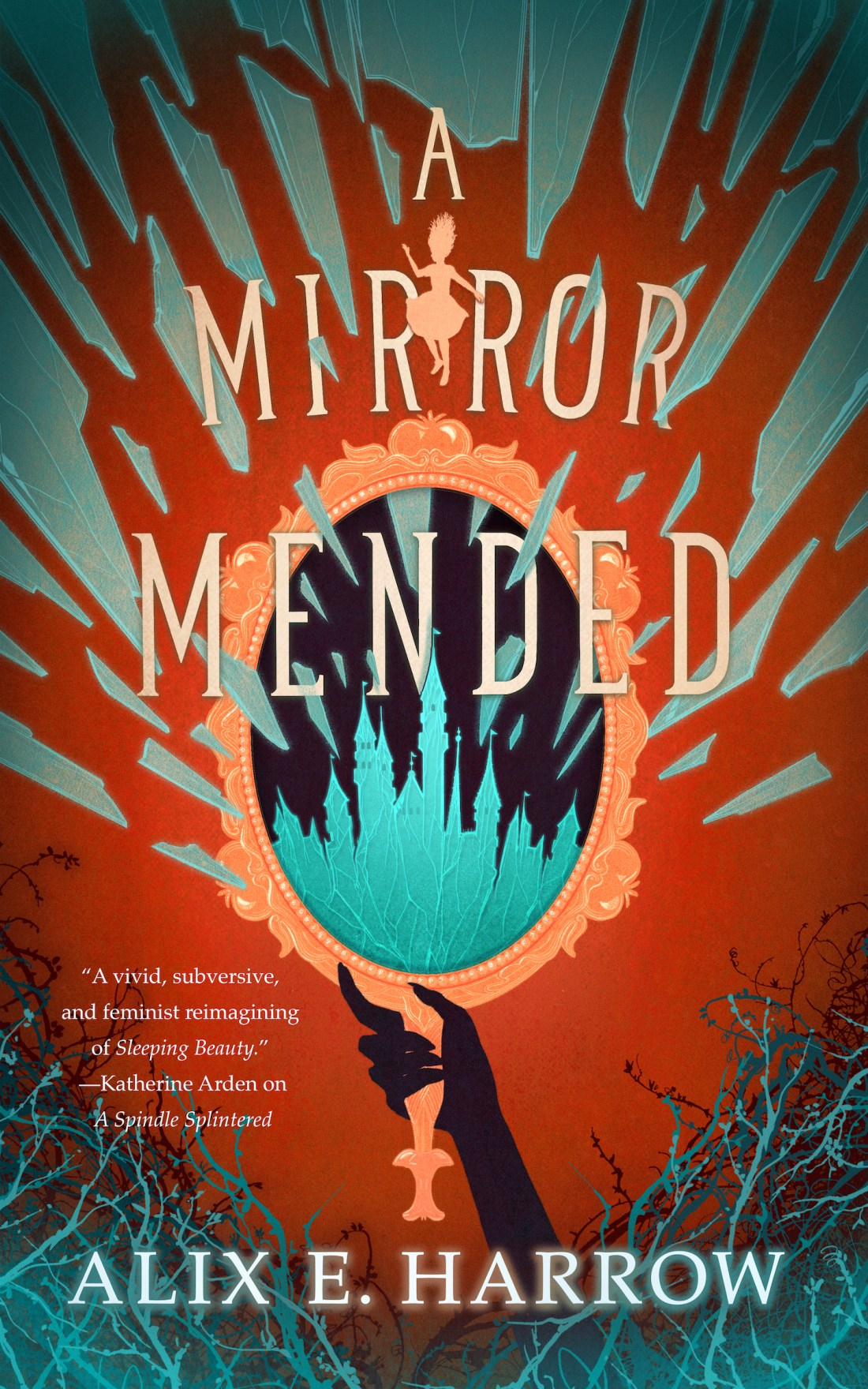 Book cover for A Mirror Mended (Fractured Fables, #2)
