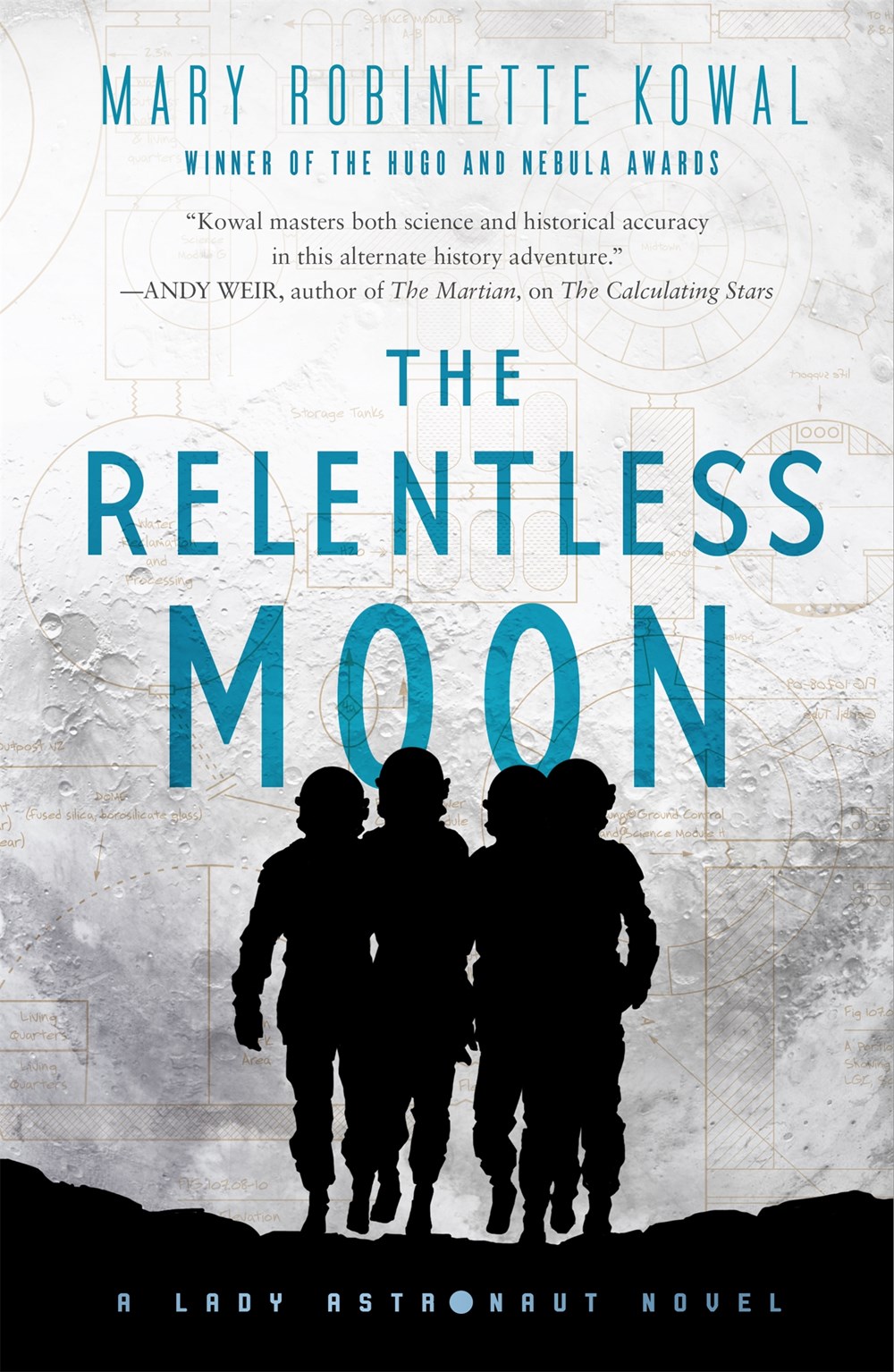 Book cover for The Relentless Moon (Lady Astronaut Universe, #3)