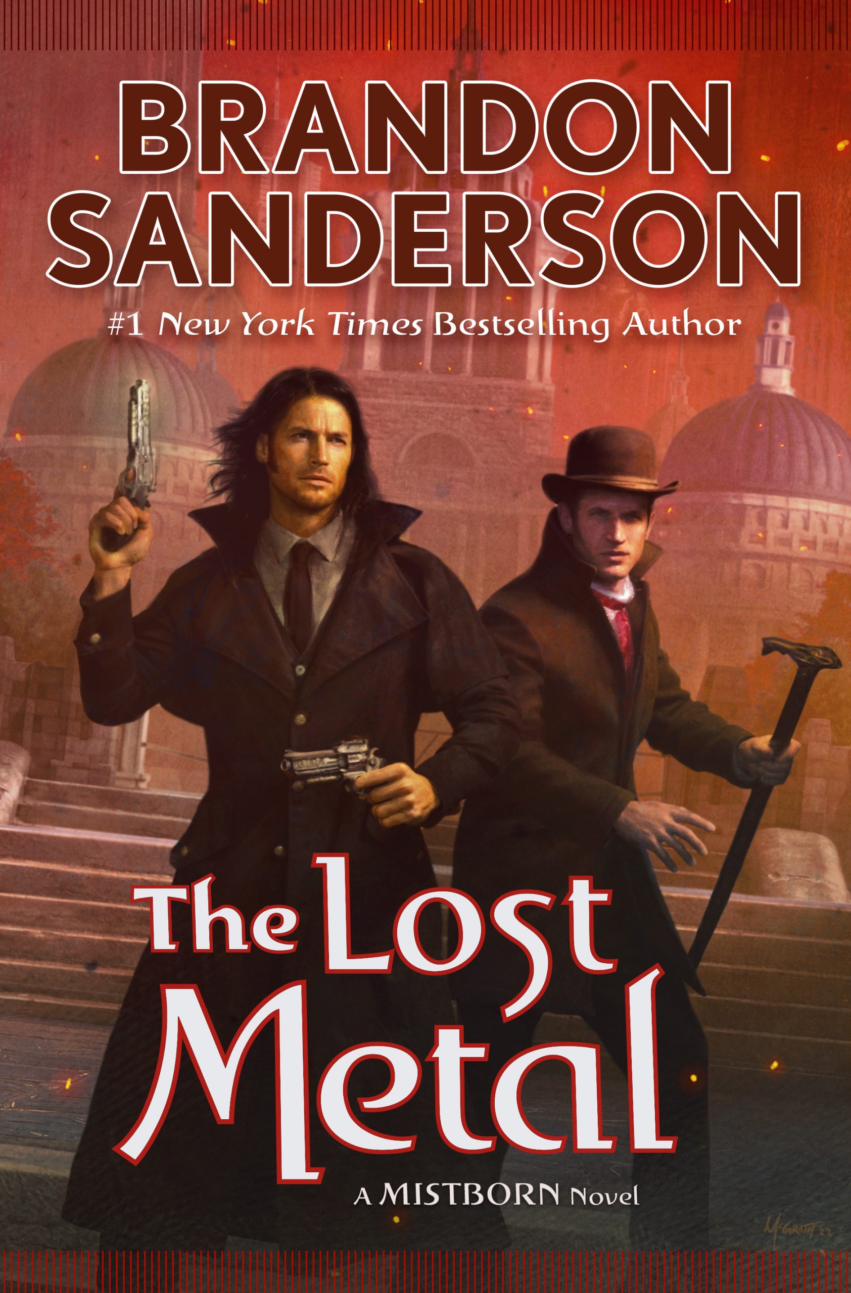 Book cover for The Lost Metal (Mistborn, #7)
