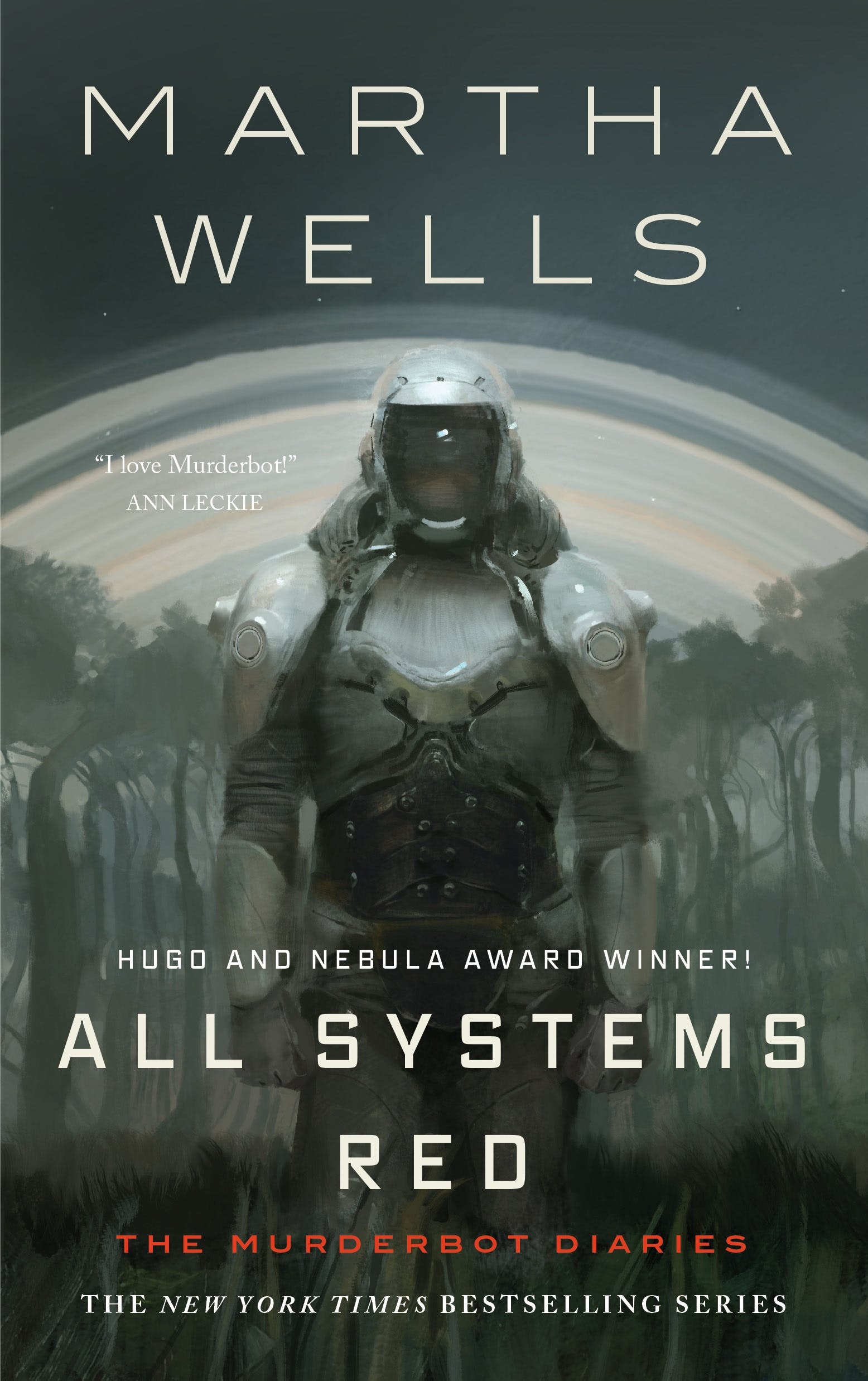 Book cover for All Systems Red (The Murderbot Diaries, #1)
