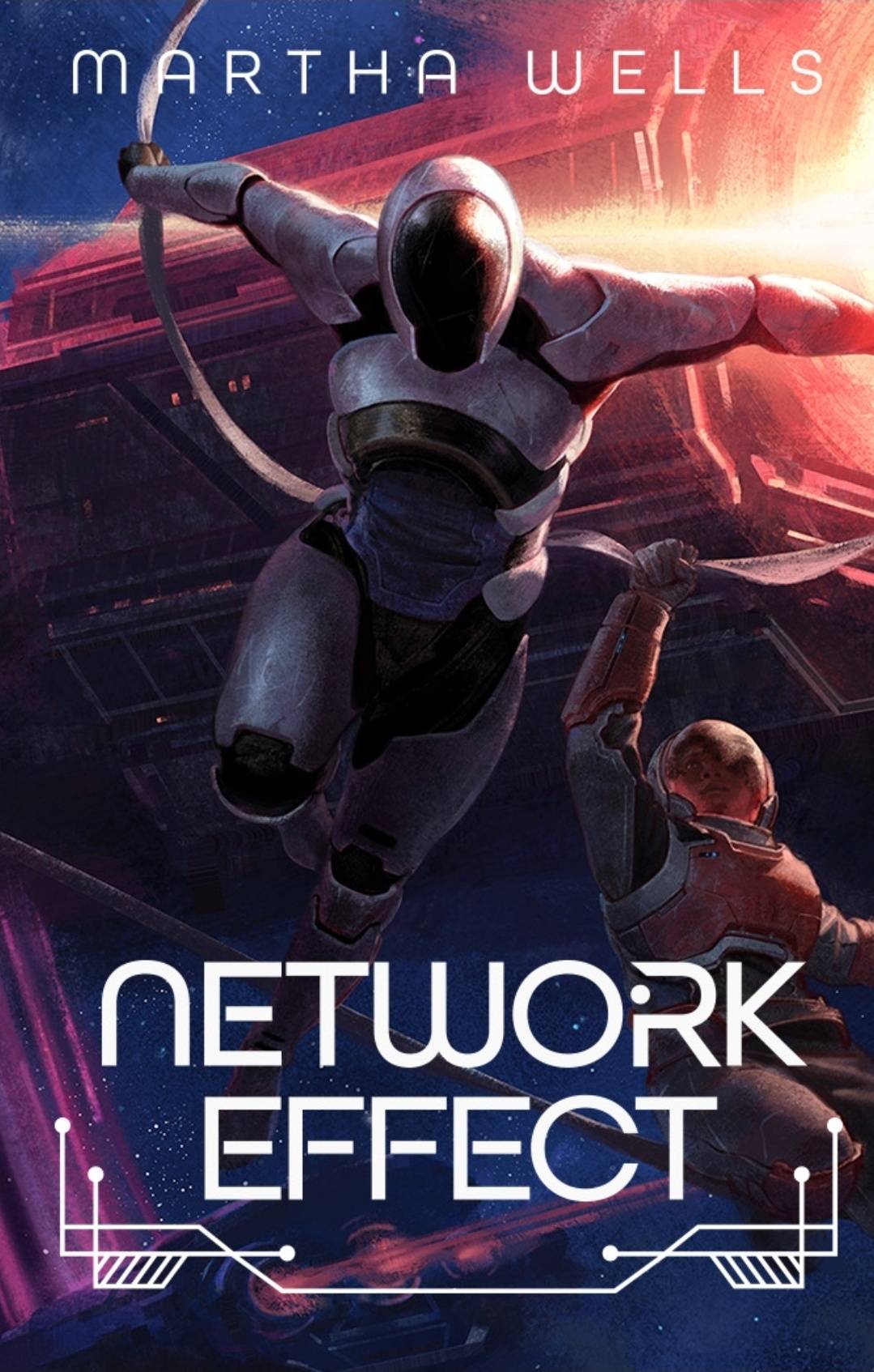 Book cover for Network Effect (The Murderbot Diaries, #5)