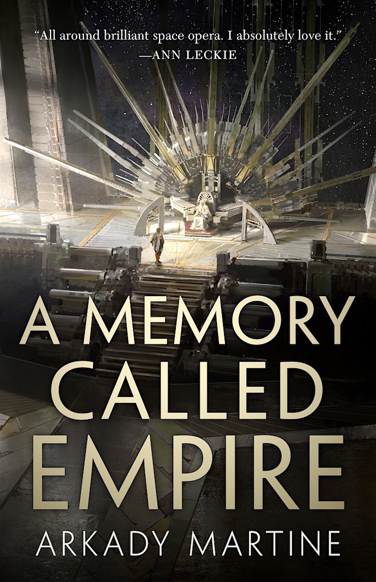 Book cover for A Memory Called Empire (Teixcalaan, #1)
