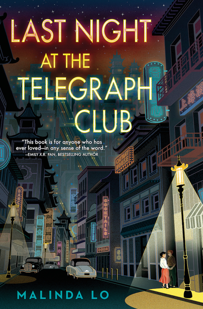 Book cover for Last Night at the Telegraph Club