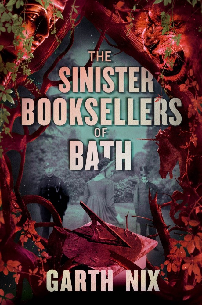 Book cover for The Sinister Booksellers of Bath (Left-Handed Booksellers of London, #2)