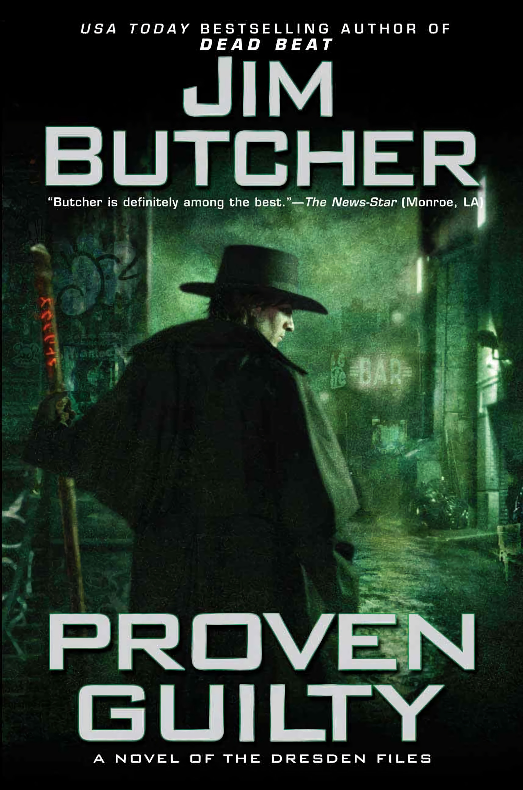 Book cover for Proven Guilty (The Dresden Files, #8)
