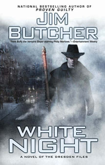 Book cover for White Night (The Dresden Files, #9)