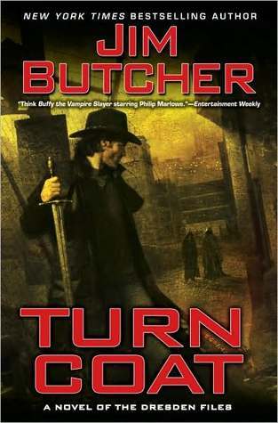 Book cover for Turn Coat (The Dresden Files, #11)