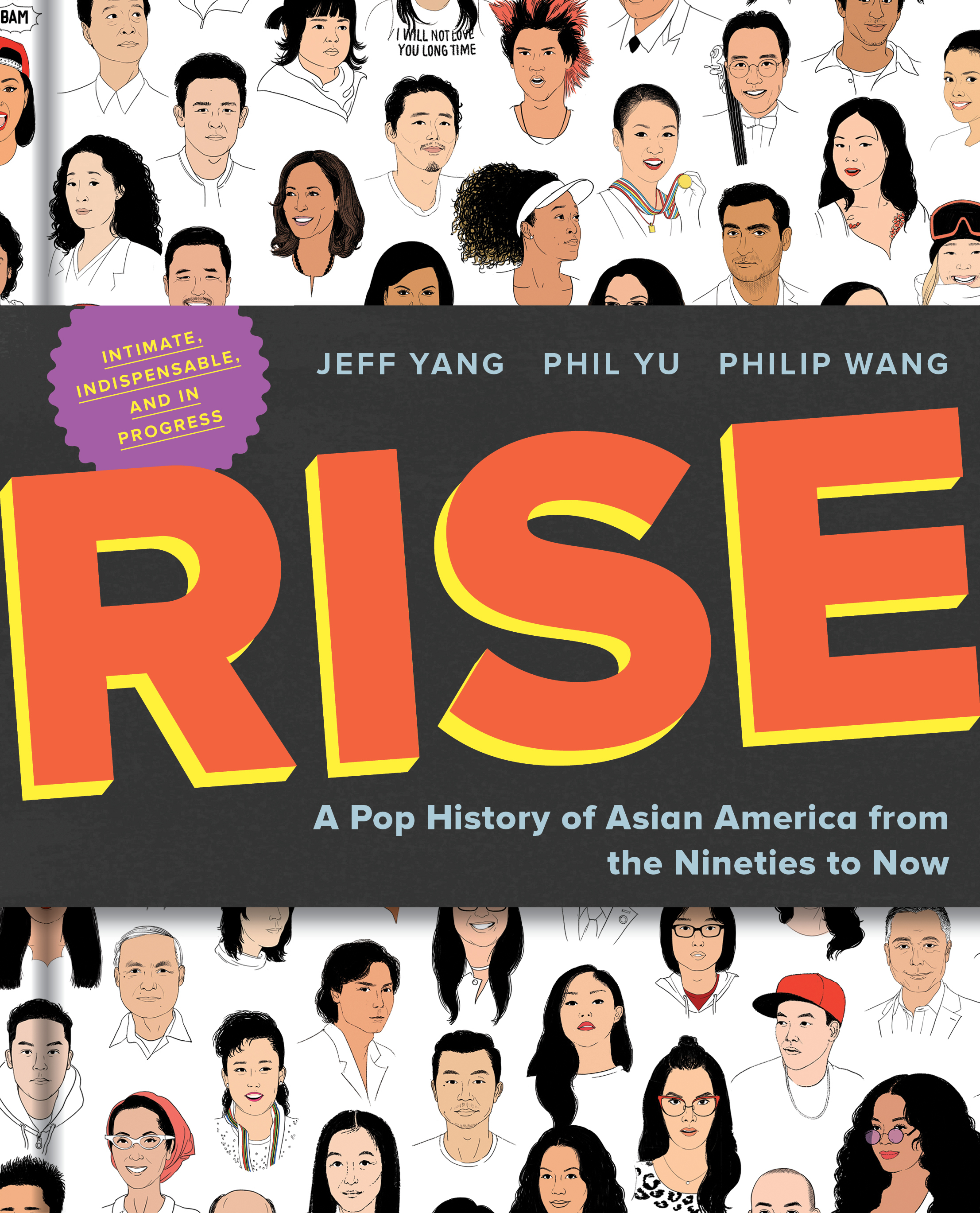 Book cover for Rise: A Pop History of Asian America from the Nineties to Now